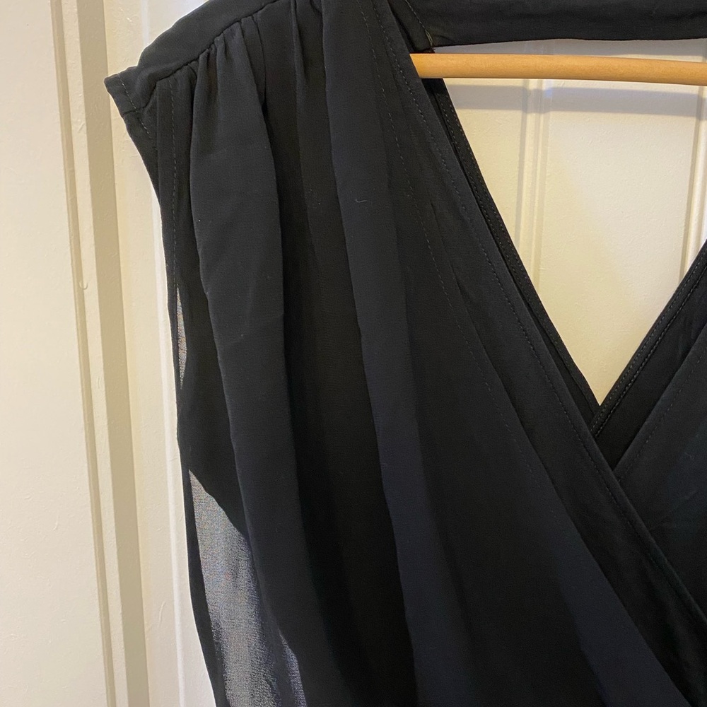 Bebe black gown